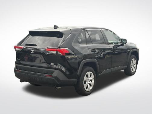 Midnight Black Metallic 2025 Toyota RAV4 LE