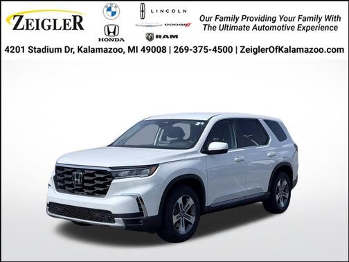 Platinum White Pearl 2024 Honda Pilot EX-L