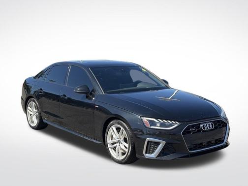 Mythos Black Metallic 2022 Audi A4 45 S line Premium Plus