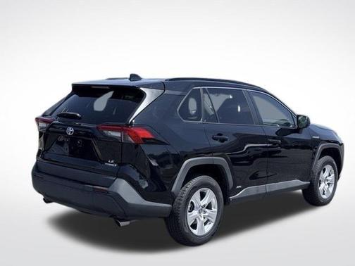 Midnight Black Metallic 2021 Toyota RAV4 Hybrid LE