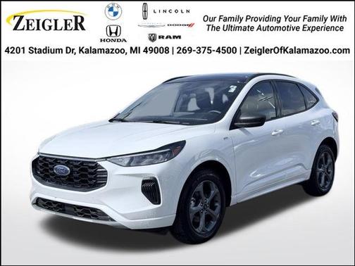 White Metallic 2024 Ford Escape ST-Line