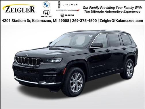 Diamond Black 2021 Jeep Grand Cherokee L Limited