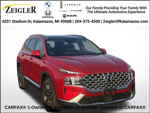 Calypso Red 2023 Hyundai SANTA FE HEV Limited