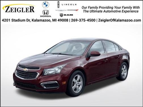 Siren Red Tintcoat 2015 Chevrolet Cruze 1LT
