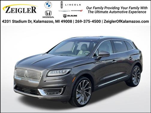 Magnetic Gray Metallic 2019 Lincoln Nautilus Reserve