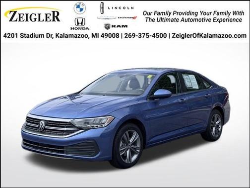 Rising Blue Metallic 2024 Volkswagen Jetta 1.5T SE