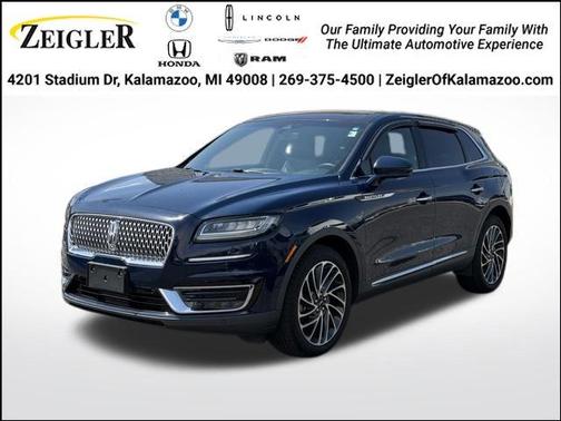 Blue 2019 Lincoln Nautilus Reserve