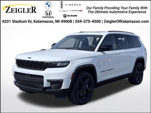 Bright White Clearcoat 2023 Jeep Grand Cherokee L Limited