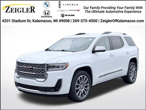 Summit White 2023 GMC Acadia Denali