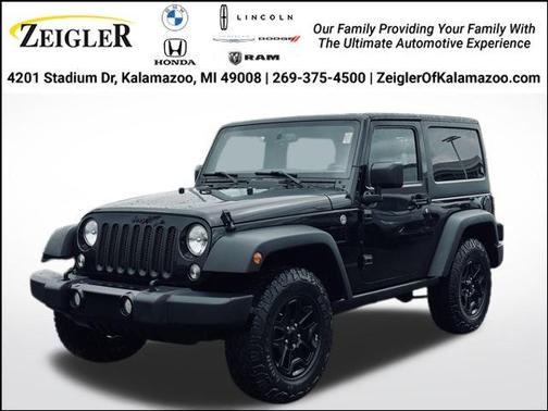 Black Clearcoat 2017 Jeep Wrangler Sport