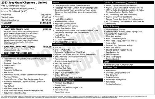 2023 Jeep Grand Cherokee L Limited