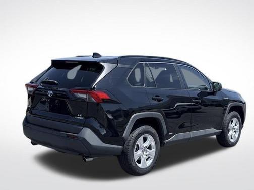 Midnight Black Metallic 2021 Toyota RAV4 Hybrid LE