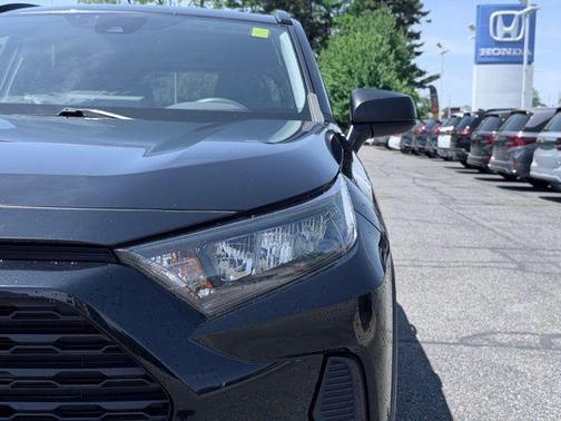 Midnight Black Metallic 2021 Toyota RAV4 Hybrid LE
