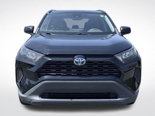 Midnight Black Metallic 2021 Toyota RAV4 Hybrid LE