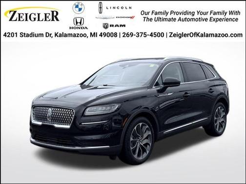 Black Metallic 2022 Lincoln Nautilus Reserve