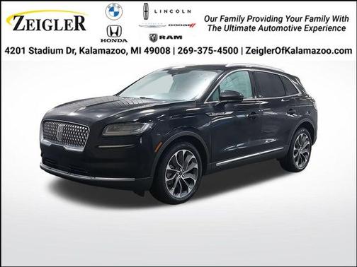 Black Metallic 2022 Lincoln Nautilus Reserve