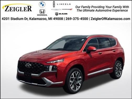 Calypso Red 2023 Hyundai SANTA FE Calligraphy