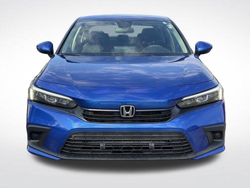 Aegean Blue Metallic 2024 Honda Civic LX