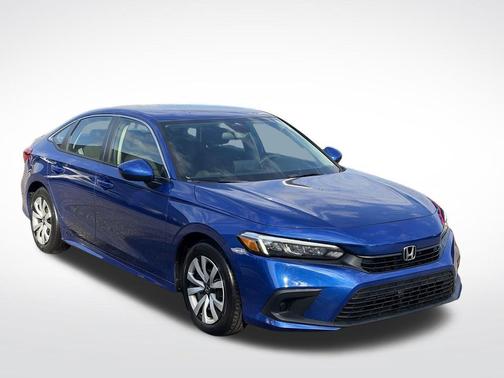 Aegean Blue Metallic 2024 Honda Civic LX