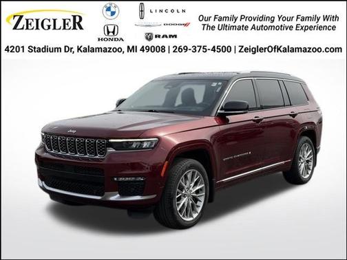 Velvet Red Pearlcoat 2022 Jeep Grand Cherokee L Summit