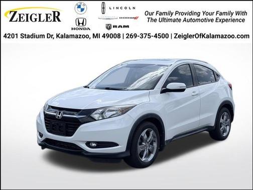 White Orchid Pearl 2017 Honda HR-V EX-L w/Navigation
