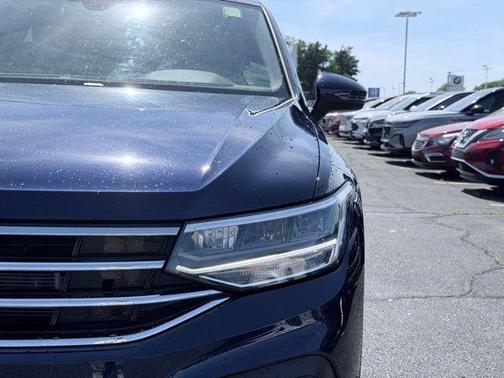 Atlantic Blue 2024 Volkswagen Tiguan 2.0T SE