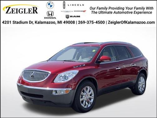 Crystal Red Tintcoat 2012 Buick Enclave Leather