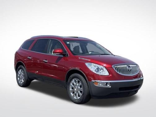 Crystal Red Tintcoat 2012 Buick Enclave Leather
