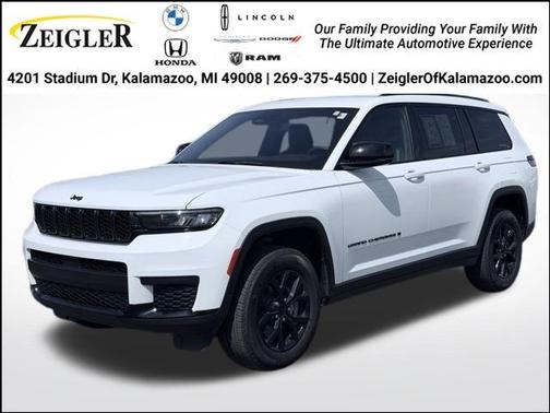 Bright White Clearcoat 2024 Jeep Grand Cherokee L Laredo