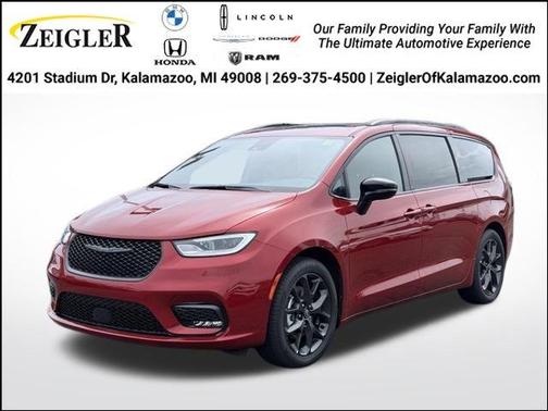 Red 2025 Chrysler Pacifica Limited