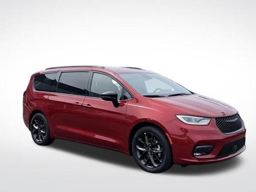 Red 2025 Chrysler Pacifica Limited