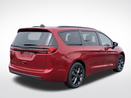 Red 2025 Chrysler Pacifica Limited