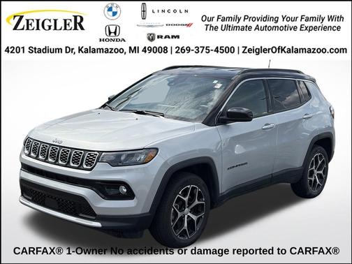 Silver Zynith 2024 Jeep Compass Limited