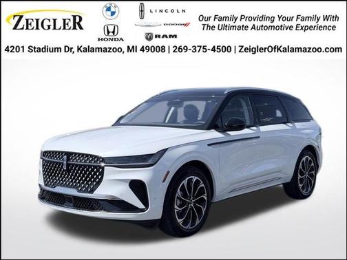 White Platinum Clearcoat Metallic 2024 Lincoln Nautilus Reserve