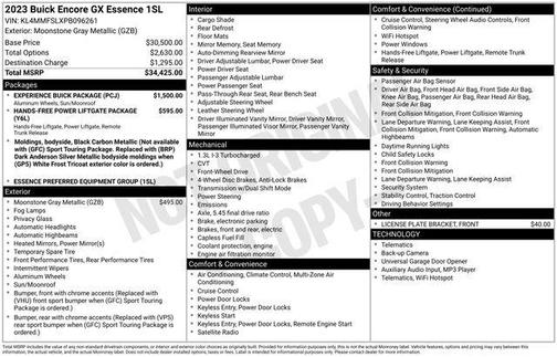 2023 Buick Encore GX Essence