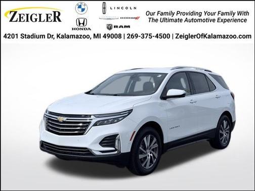 Summit White 2023 Chevrolet Equinox Premier
