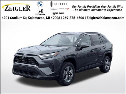 Magnetic Gray Metallic 2025 Toyota RAV4 Hybrid XLE