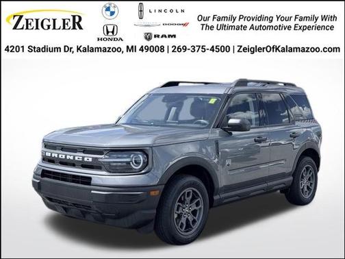 Gray Metallic 2024 Ford Bronco Sport Big Bend