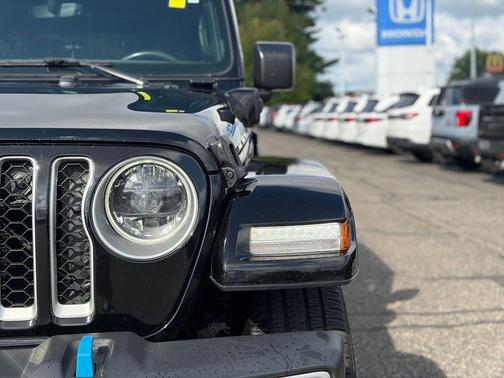 Black Clearcoat 2023 Jeep Wrangler 4xe Sahara