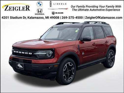Chili Pepper Red 2024 Ford Bronco Sport Outer Banks