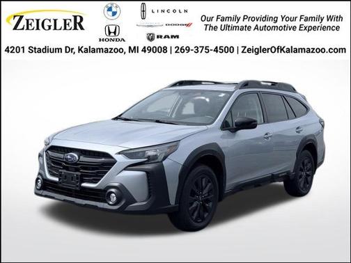 Ice Silver Metallic 2024 Subaru Outback Onyx Edition