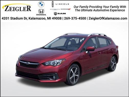 Crimson Red Pearl 2022 Subaru Impreza Premium