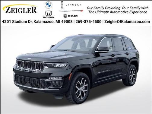 Diamond Black 2025 Jeep Grand Cherokee Limited