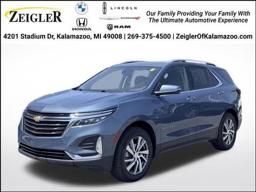 Lakeshore Blue Metallic 2024 Chevrolet Equinox Premier
