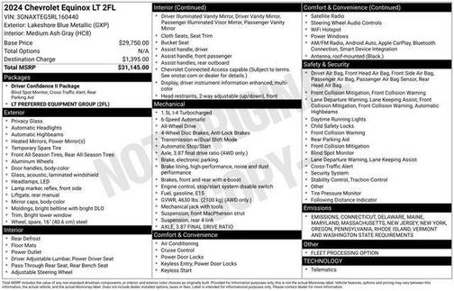 2024 Chevrolet Equinox LT