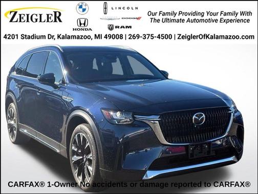 Deep Crystal Blue Mica 2024 Mazda CX-90 PHEV Premium Plus