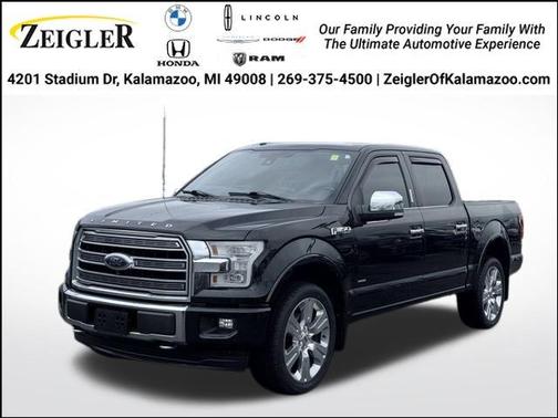 Shadow Black 2017 Ford F-150 Limited