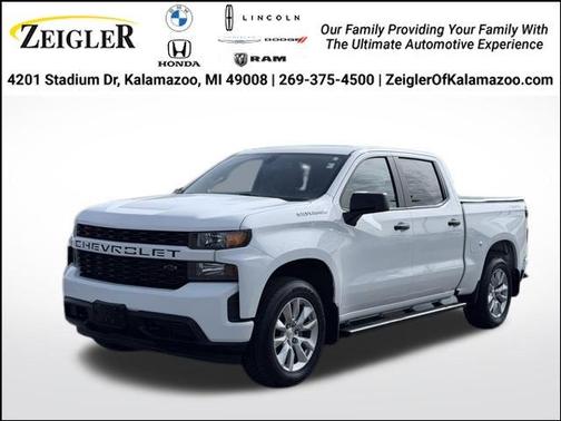 Summit White 2020 Chevrolet Silverado 1500 Custom