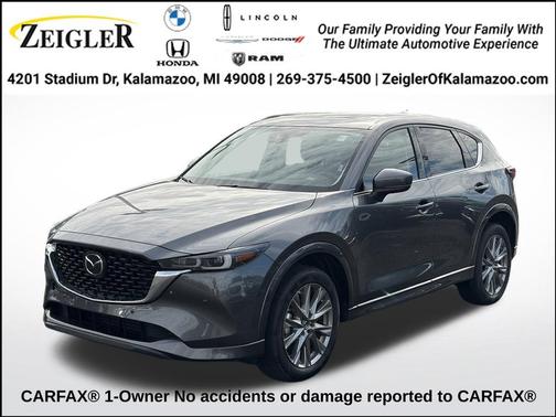Machine Gray Metallic 2025 Mazda CX-5 2.5 S Premium Plus Package