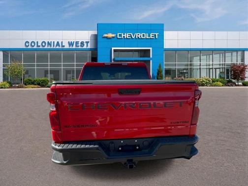 Red 2026 Chevrolet Silverado 1500 Custom Trail Boss